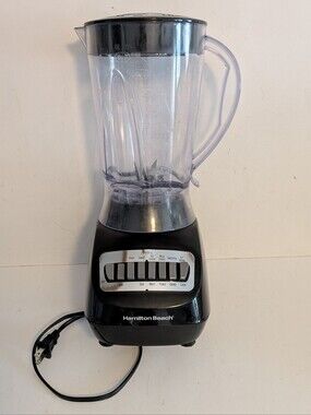 Hamilton Beach Black Pulse Jar Smoothie Blender Model 50190 Series A2291CEDL